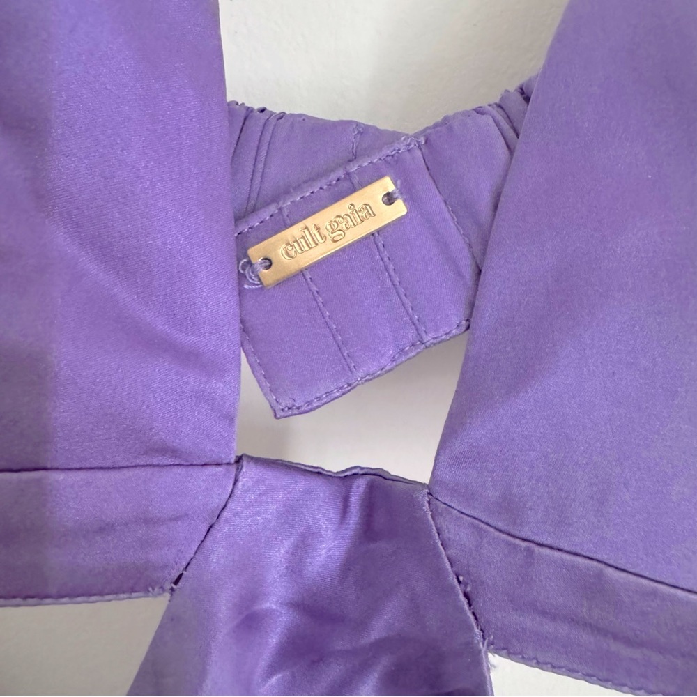 Cult Gaia Raisa Gown in Lilac Purple - Picture 6 of 14